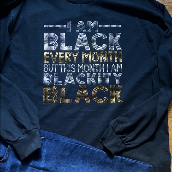 Bling Black History T-Shirt. - Picture 2 of 3
